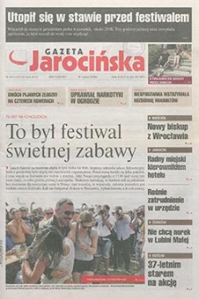 Gazeta Jarocińska 2012.07.27 Nr30(1137)
