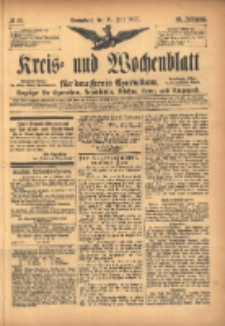 Kreis- und Wochenblatt f&uuml;r den Kreis Czarnikau: Anzeiger f&uuml;r Czarnikau, Sch&ouml;nlanke, Filehne, Kreuz, und Umgegend. 1897.07.31 Jg.45 Nr87
