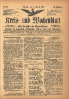 Kreis- und Wochenblatt f&uuml;r den Kreis Czarnikau: Anzeiger f&uuml;r Czarnikau, Sch&ouml;nlanke, Filehne, Kreuz, und Umgegend. 1897.10.12 Jg.45 Nr118