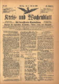 Kreis- und Wochenblatt für den Kreis Czarnikau: Anzeiger für Czarnikau, Schönlanke, Filehne, Kreuz, und Umgegend. 1897.10.12 Jg.45 Nr118