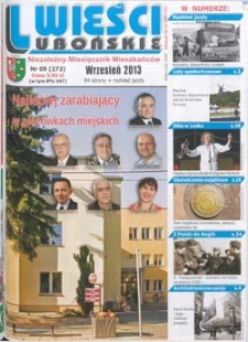 Wieści Lubońskie 2013.09 Nr9(273)