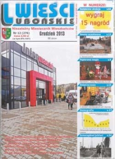 Wieści Lubońskie 2013.12 Nr12(276)