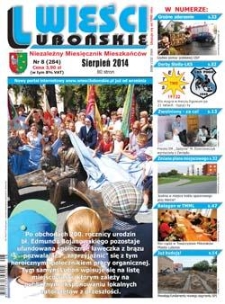 Wieści Lubońskie 2014.08 Nr8(284)