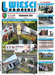 Wieści Lubońskie 2014.10 Nr10(286)