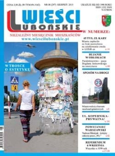 Wieści Lubońskie 2015.08 Nr8(297)