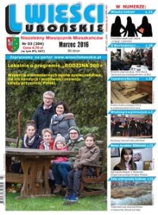Wieści Lubońskie 2016.03 Nr3(304)