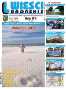 Wieści Lubońskie 2016.07 Nr7(308)
