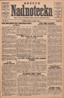 Gazeta Nadnotecka: pismo narodowe poświęcone sprawie polskiej na ziemi nadnoteckiej 1932.08.17 R.12 Nr187