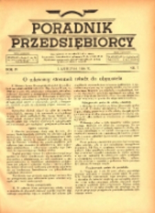 Poradnik Przedsiębiorcy 1936.04.01 R.4 Nr7