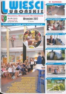 Wieści Lubońskie 2017.09 Nr9(322)