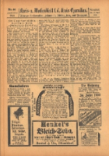 Kreis- und Wochenblatt f&uuml;r den Kreis Czarnikau: Anzeiger f&uuml;r Czarnikau, Sch&ouml;nlanke, Filehne, Kreuz, und Umgegend. 1899.04.15 Jg.47 Nr44