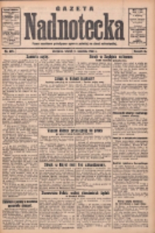 Gazeta Nadnotecka: pismo narodowe poświęcone sprawie polskiej na ziemi nadnoteckiej 1932.09.06 R.12 Nr204