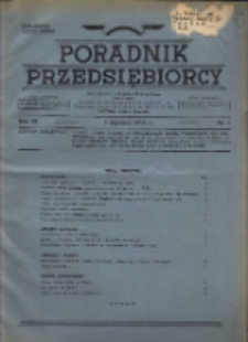 Poradnik Przedsiębiorcy 1935.01.01 R.3 Nr1