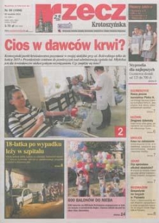 Rzecz Krotoszyńska 2015.09.29 Nr39(1066)