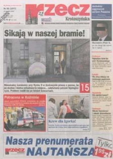 Rzecz Krotoszyńska 2015.12.15 Nr50(1077)