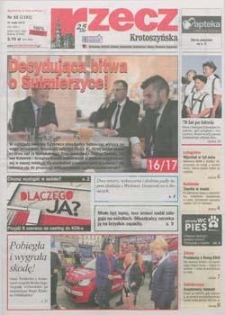 Rzecz Krotoszyńska 2016.05.31 Nr22(1101)