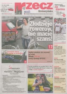 Rzecz Krotoszyńska 2016.07.26 Nr30(1109)