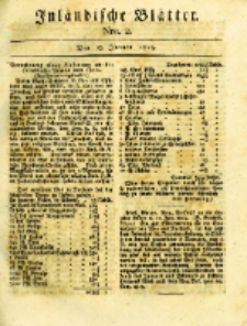 Inländische Blätter. 1814.01.13 Nr2