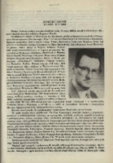 Zygmunt Brocki 6 I 1922 – 11 V 1982