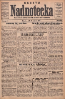 Gazeta Nadnotecka: pismo narodowe poświęcone sprawie polskiej na ziemi nadnoteckiej 1932.09.17 R.12 Nr214