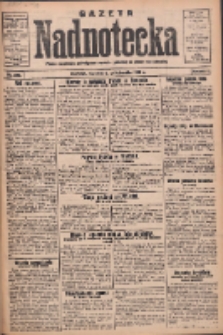 Gazeta Nadnotecka: pismo narodowe poświęcone sprawie polskiej na ziemi nadnoteckiej 1932.10.06 R.12 Nr230