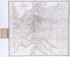 Post- und Reise-Karte von Mittel-Europa. Herausgegeb. von L. Friedrich.