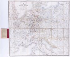 Post- und Reise-Karte von Mittel-Europa. Hrsg. von L. Friedrich.