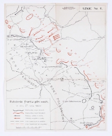Bitwa warszawska - Tom. 1. Teka I - Atlas Map Bitwa nad Bugiem