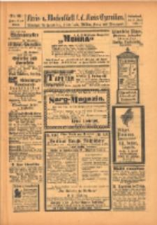Kreis- und Wochenblatt f&uuml;r den Kreis Czarnikau: Anzeiger f&uuml;r Czarnikau, Sch&ouml;nlanke, Filehne, Kreuz, und Umgegend. 1899.06.17 Jg.47 Nr69