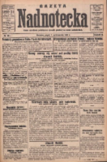 Gazeta Nadnotecka: pismo narodowe poświęcone sprawie polskiej na ziemi nadnoteckiej 1932.10.07 R.12 Nr231