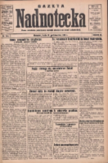 Gazeta Nadnotecka: pismo narodowe poświęcone sprawie polskiej na ziemi nadnoteckiej 1932.10.19 R.12 Nr241