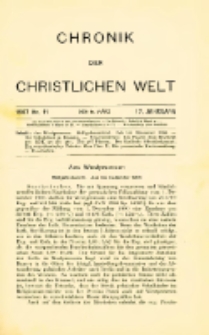 Chronik der christlichen Welt. 1907.03.14 Jg.17 Nr.11