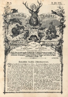 Der Deutsche Jäger 1894 Nr14