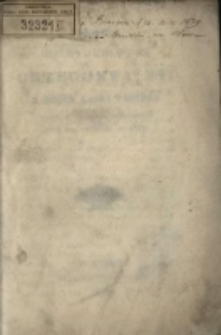 Odezwa jego swiątobliwości Grzegorza XVI z Bożey Laski papieża miana w tajemnym konsystorzu dnia 22. listopada r. 1839.