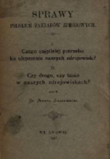 Czy drogo czy tanio w naszych zdrojowiskach? / wyjaśnił Michał Zieleniewski.