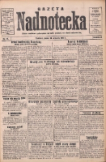 Gazeta Nadnotecka: pismo narodowe poświęcone sprawie polskiej na ziemi nadnoteckiej 1933.01.13 R.13 Nr10