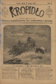 Kropidło : pismo tygodniowe ku rozrywce i pouce. R. 2. 1894, nr 7