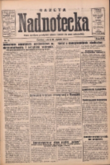 Gazeta Nadnotecka: pismo narodowe poświęcone sprawie polskiej na ziemi nadnoteckiej 1933.01.24 R.13 Nr19