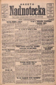 Gazeta Nadnotecka: pismo narodowe poświęcone sprawie polskiej na ziemi nadnoteckiej 1933.01.26 R.13 Nr21