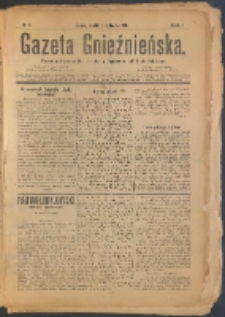 Gazeta Gnieźnieńska : pismo polityczne dla oświaty i polepszenia doli ludu polskiego. R. 1. 1895, nr 3