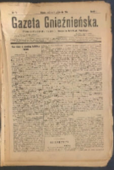 Gazeta Gnieźnieńska : pismo polityczne dla oświaty i polepszenia doli ludu polskiego. R. 1. 1895, nr 6