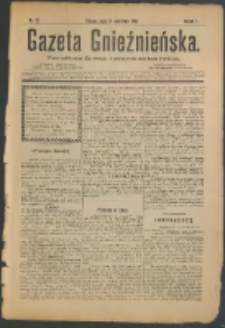 Gazeta Gnieźnieńska : pismo polityczne dla oświaty i polepszenia doli ludu polskiego. R. 1. 1895, nr 10