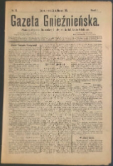 Gazeta Gnieźnieńska : pismo polityczne dla oświaty i polepszenia doli ludu polskiego. R. 1. 1895, nr 19