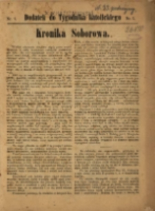 Dodatek do "Tygodnika Katolickiego" : Kronika Soborowa. R. 1870, nr 1