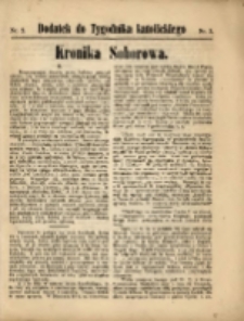 Dodatek do "Tygodnika Katolickiego" : Kronika Soborowa. R. 1870, nr 2