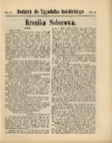 Dodatek do "Tygodnika Katolickiego" : Kronika Soborowa. R. 1870, nr 8