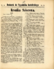 Dodatek do "Tygodnika Katolickiego" : Kronika Soborowa. R. 1870, nr 16