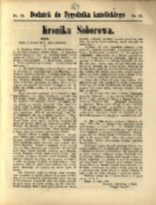 Dodatek do "Tygodnika Katolickiego" : Kronika Soborowa. R. 1870, nr 24