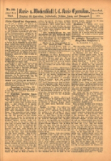 Kreis- und Wochenblatt f&uuml;r den Kreis Czarnikau: Anzeiger f&uuml;r Czarnikau, Sch&ouml;nlanke, Filehne, Kreuz, und Umgegend. 1899.10.14 Jg.47 Nr120