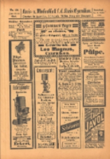 Kreis- und Wochenblatt f&uuml;r den Kreis Czarnikau: Anzeiger f&uuml;r Czarnikau, Sch&ouml;nlanke, Filehne, Kreuz, und Umgegend. 1899.11.18 Jg.47 Nr135